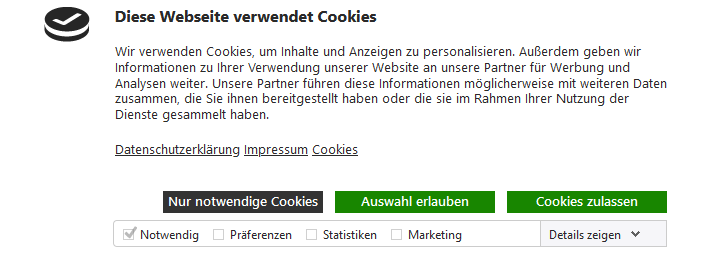 Cookiebot Box